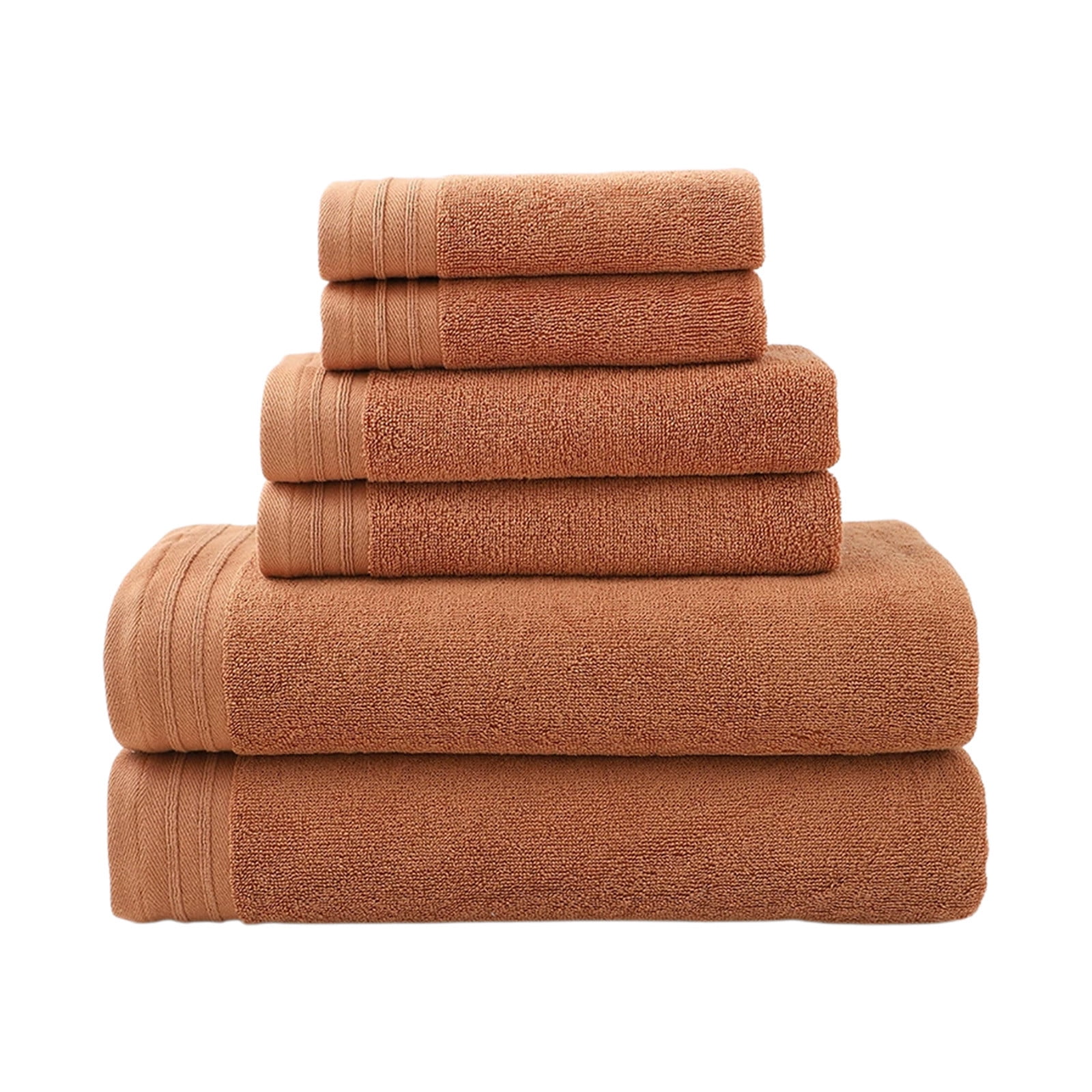 PALIFEUR Bath Towel Set 6pc Luxury Bath Towels Extra Soft Quicker Dry Highly Absorbent Face Towels Cotton Hand Towels for Bathroom Gym Shower Hotel School