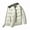 Khaki, variant on Tops for Men Winter Coat Down Cotton Jacket Solid Color Short Coat Stand Collar Cotton Jacket