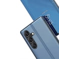 thumbnail image 2 of Galaxy A55 Case Slim Mirror Design Clear View Flip Bookstyle Case, Ultra Slim Protecter Shell with Kickstand Protective Case, 2 of 5