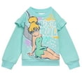 thumbnail image 4 of Disney Peter Pan Tinker Bell Fleece Sweatshirt and Leggings Outfit Set Toddler to Big Kid, 4 of 5