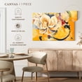 thumbnail image 5 of Elephant Stock Southern Charm Wall Art - Horizontal Canvas Wall Art - Living Room Wall Decor - Abstract Canvas - Yellow And Gray Decor By Pamela K Beer - 12" x 8", 5 of 8