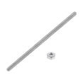 thumbnail image 1 of 1/4"-20 Fully Threaded Rod, 1Pack 304 Stainless Steel 5.9" Long Threaded Screw, 1 of 7