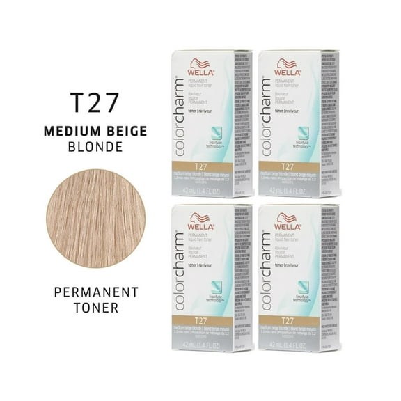Wella Color Charm T27 x 4