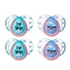 Tommee Tippee Closer to Nature Night Time Infant Pacifier, 6-18m, 4pk, Unisex