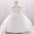 thumbnail image 4 of Taybagh Girls Party Dress Lace Flower Embroidered Summer Wedding Guest Dress Girls Formal Clothes, 4 of 6