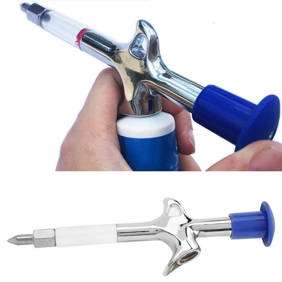 Grease Gun, Lubrication Tool,Mountain  Grease Gun Bearing Central Shaft 5-Way Hub Oiling Tool Lubricant Injector