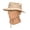 Khaki, variant on Gyexs Camo Boonie Sun Hats with Balaclava - Mens Face Mask UV Protection Bucket Hat for Fishing Hiking, Dark Gray, One Size