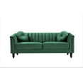 thumbnail image 2 of US PRIDE FURNITURE Hills Tufted Back Nailhead 75.2" Sofa-Green, 2 of 4