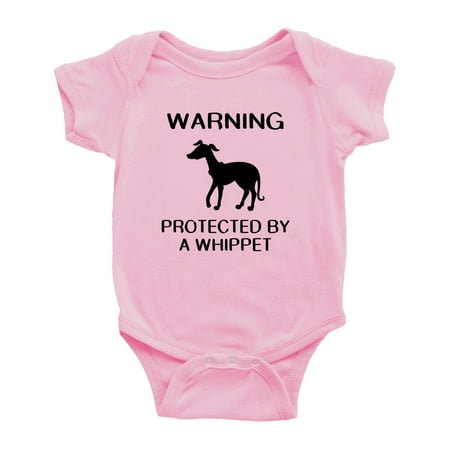 

Warning: Protected by A Whippet Dog Funny Baby Rompers Infant Clothes (Pink 12-18 Months)