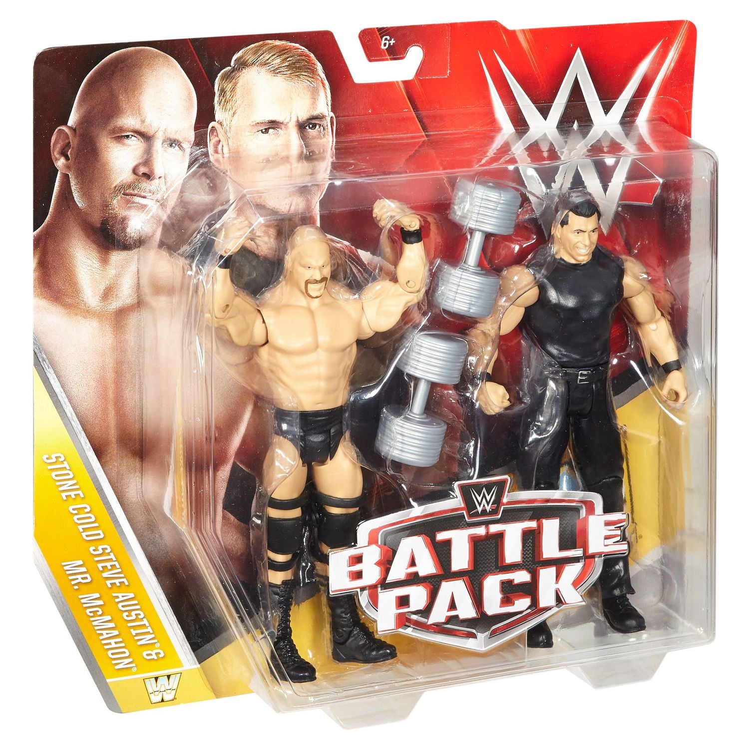 WWE Austin and McMahon 2-Pack Figures