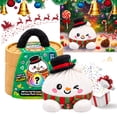 thumbnail image 7 of Christmas Big Mystery Dumpling Plush Toys, Cute Plush Stuffed Steamed Bun Squishies, Festive Gift, 7 of 7