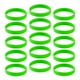 thumbnail image 4 of 15 pulseras de silicona unisex, pulseras de goma, pulseras de silicona impermeables Verde, 4 of 7