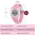 thumbnail image 2 of Kids Digital Watch Waterproof Sports Watches for Kids Fitness Tracker with Pedometer (Pink), 2 of 5