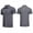 A1-Gray, variant on Havenx Mens Polo Shirt Short Sleeve Collared 2-Button Shirt Performance Moisture Wicking Dry Fit Polo Shirt Work Business Athletic Casual Summer Top,Fluorescent Green 2XL