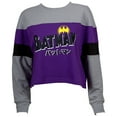 thumbnail image 1 of Batman Juniors Long Sleeve Crop Top-Small, 1 of 1