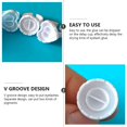 thumbnail image 3 of Manicure Tools Glue Cups, Lash Glue Holder Glue Rings Flower Glue Rings Blooming Cups Eyelash Extensions, 100PCS (White) Nail Set Tool, 3 of 5