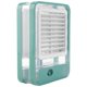 thumbnail image 3 of Ventilador de escritorio personal con niebla, luz LED de noche, ventilador de niebla eléctrico, ventilador portátil recargable por USB verde, 3 of 5