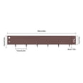 thumbnail image 3 of Miumaeov 5pcs Landscape Edging 39 in Bendable Metal Lawn Barrier Garden Border Edge Brown, 3 of 13