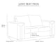 thumbnail image 5 of Love Seat Taos (2 Plazas) Chocolate, 5 of 5