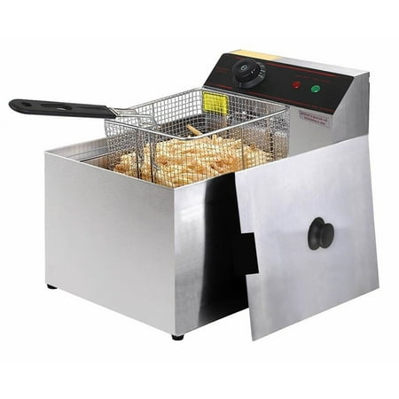 Deep Rectangle Tabletops - Gymax Deep Fryer Electric Commercial Tabletop