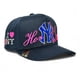 thumbnail image 1 of VAGO Style HORNY Gorra Artesanal Azul Marino Visera Curva, 1 of 5