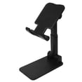 thumbnail image 1 of unbranded Soporte Para Teléfono De Escritorio Plegable En Negro De Material ABS Y Metal Durable, 1 of 8