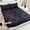 Black, variant on 3Pcs Gothic Skull Bedding Set, Black Gray Baroque Design, 1 Sheet + 2 Pillowcases, Deep Pocket, Hypoallergenic & Machine Washable for Home Dorm