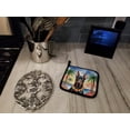 thumbnail image 4 of Doberman Pinscher Luau Pair of Pot Holders, 4 of 5