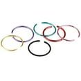 thumbnail image 6 of Ayyufe Pack Of 40 Mixed Color Stainless Steel Nose Studs Hoops Body Piercing Rings, 6 of 6