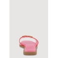 thumbnail image 3 of Women's Metallic Rhinestone Pendant Single Band Open Toe Sandals, 3 of 3