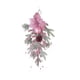 thumbnail image 2 of Christmas P-ink Christmas Flower Electroplating Snow Frost Flocking PE Pines Needle Vines Ring Wreath Rattan, 2 of 6