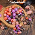 thumbnail image 6 of 100Pcs 5 Colors 16mm Acrylic Beads Bulk Theme Beads AB Color Opaque Round Beadable Pens Bubblegum Chunk Bead, 6 of 6