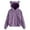 Purple, variant on GJSYRH Plus Size Women's Hoodie Women's Hooded Pullover with Adorable Bear Ears Design Cozy Warm Casual Loose Fit Sweatshirt Top for Fall
