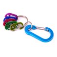 thumbnail image 5 of Aluminum Alloy Mini Carabiner - Lightweight, Locking Spring, 25mm Size - for Keyrings, Backpacks, Camping/Hiking Gear, Non-Climbing Outdoor Use, 5 of 6