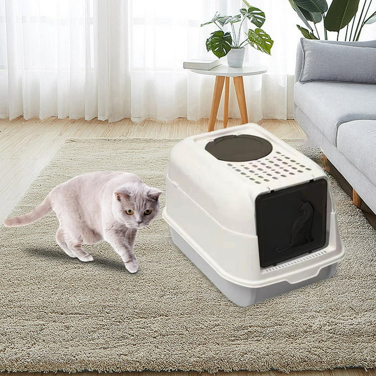 Cat Litter Tray With Lid Large