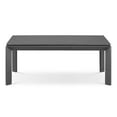 thumbnail image 2 of Modway Riverside Aluminum Outdoor Patio Coffee Table in Gray, 2 of 5