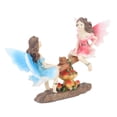 thumbnail image 1 of Statue Ornament, Fairy Seesaw Handmade Statue Decoration  For Office, 1 of 8