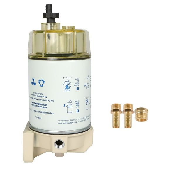 LABLT S3227 Fuel Filter Water Separator Replacement for Marine Outboard Motor 9-37882 18-7922