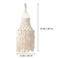 thumbnail image 2 of Shisuyan 1pc Hand-woven Ceiling Lamp Decor Indoor Bohemian Style Hanging Light Cover, 2 of 8