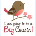thumbnail image 2 of CafePress - Big Cousin To Be Mod Bird Infant Bodysuit - Baby Light Bodysuit, Size Newborn - 24 Months, 2 of 4