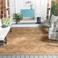 thumbnail image 2 of SAFAVIEH Courtyard Zowie Geometric Indoor/Outdoor Area Rug, Gold/Natural, 9' x 12', 2 of 11
