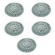 thumbnail image 1 of Tapón para el cabello de silicona, cubierta de drenaje para ducha, juego fácil de instalar y limpiar, bañera y cocina para baño, 1 of 5