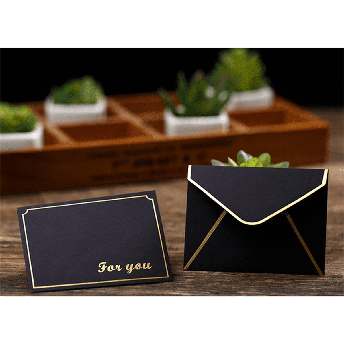 150Pcs Mini Envelopes Gift Card Envelopes Envelopes for Personalized Gift Cards Wedding Envelopes or Place Card Black