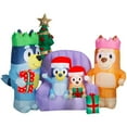 thumbnail image 2 of 6.6’ Bluey Family Christmas Inflatable, 2 of 5
