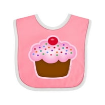 Inktastic Cupcake Girls Baby Bib