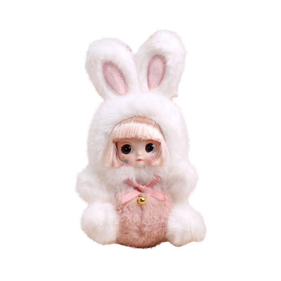Wizlet Cute Rabbit Stuffed Animal Plush Toys, Suitable For Giving As Gifts. They Are Made Of Safe Materials, Birthday Christmas Valentine's Day Gifts for Kids Girlfriend 7in (White)