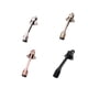 thumbnail image 2 of Kenally Reemplazo de tope de puerta para Hotel, apartamento, aleación de Zinc, tope antideslizante para puertas, soporte para herramientas, accesorios Herramientas y ferretería Negro Kenally TO010306-04B, 2 of 6