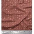 thumbnail image 1 of Soimoi Silk Fabric Dot & Glass Shirting Print Fabric by The Yard 42 Inch Wide, 1 of 1