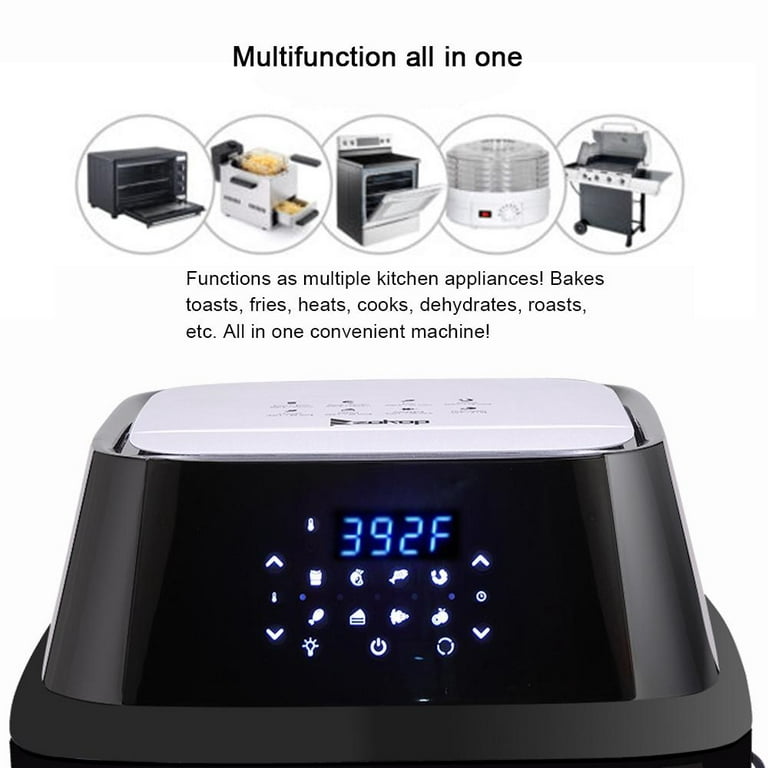 All-in-One Air Fryer Oven, Rotisserie, and Dehydrator With the Large Air  Fryer, Family Countertop Oven, Air Fryer Oven for Cook, Fry, Grill and Bake  