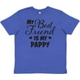 thumbnail image 3 of Inktastic My Best Friend is My Pappy with Hearts Youth T-Shirt, 3 of 5